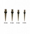 Expander Taper Colors Rasta 3-6mm - EPT2706-2