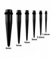 Acrylic black taper - Acrilico taper negro