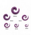 Spiral lilac expander star - EXP3031 LILA