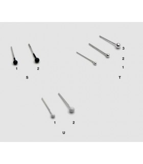 Piercing nez boule Durado et cristal DNS107