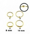Hoops Gold nose rings - ARNG