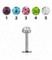 Labret swarovski - BRB37D