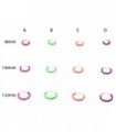 Colors silver Hoops-ARO43D