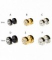 Fake plugs in Steel and Crystal - IP1500A