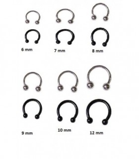 Septum in surgical steel - SEP204