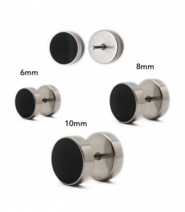Smooth steel fake plugs - IP1578D