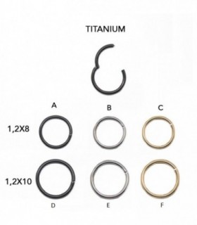  Septum clicker Titanium-SEP203TD