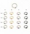 Flexible ring for nose, lip and eyebrow  - BEL110D