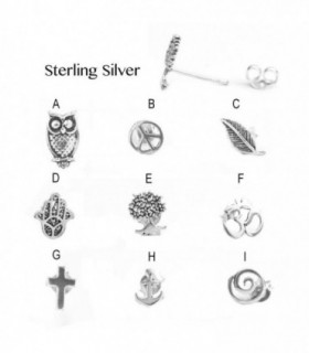 Sterling Silver Earring - PEN929D