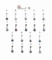 Navel con cristal Swarovski - BRBSD
