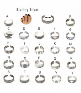 Open silver ring - AN6D