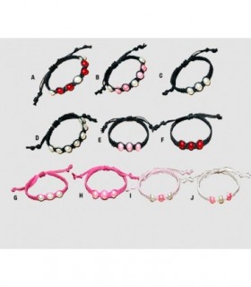 Bracelets de Shamballa avec perles - PUL10D