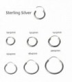 Silver Hoop - ARO45MIX2D