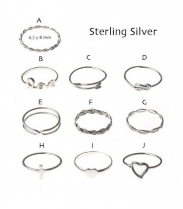 Silver ring - AN10D