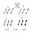 Piercing para pezón básico - NPBASICD