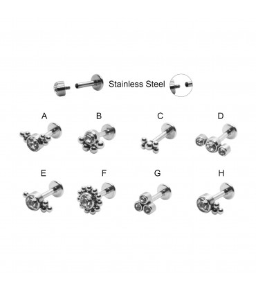 Helix tragus ethnic - HEL-CAR28