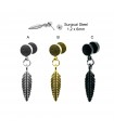 Fakeplug with pen earrings - IP1665