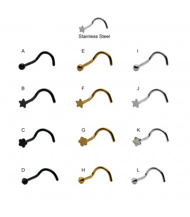 Nostril acero motivos - NS145D