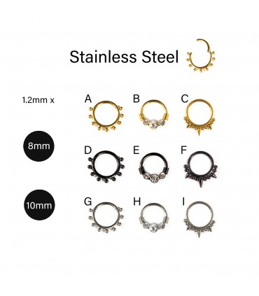 Body piercing clicker motivos - SEP226D