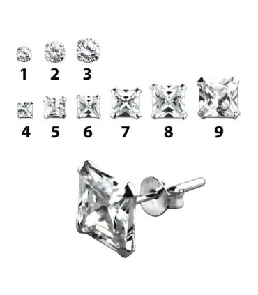 Boucles d'oreilles boule argent couleurs PEN182D