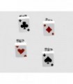Pendientes poker - PEN1110D